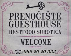 PRENOĆIŠTE GUESTHOUSE